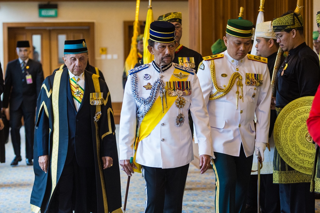 26.02.25 Sultan officially opens 21st LegCo session