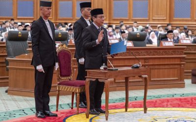 04.08.26 Four new Cabinet ministers sworn into LegCo